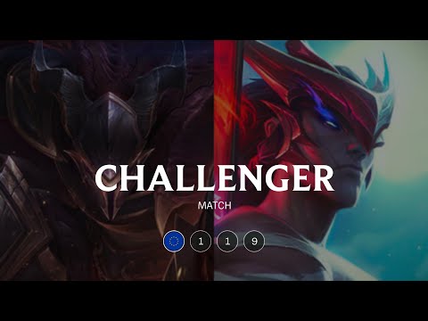 EUW Challenger match 119: Super Pantheon vs Super Yone
