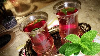 Mint tea شاي نعناع how to make by maryam s taste
