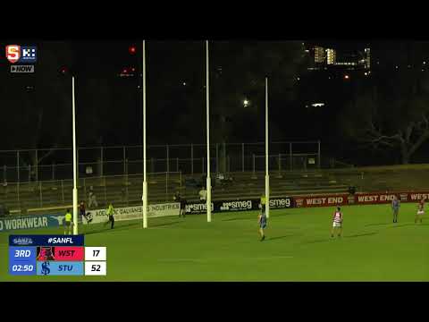 Rd 1 SANFL Snapshot - West's Lachie Squire snaps his third in traffic