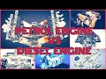 Difference between petrol engine and diesel engine's working principle in Tamil.