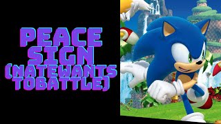 Sonic the Hedgehog - Peace sign(NateWantsToBattle) - Music Video