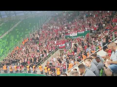 DVTK tabor szurkolas a Grupama arenaban 2016