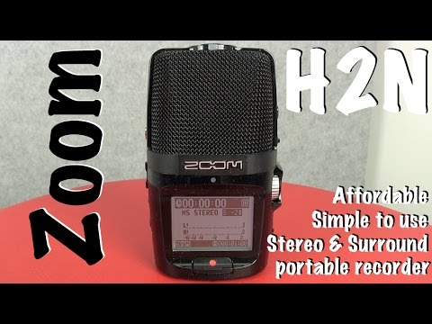 ZOOM H2N - Portable, affordable AND Surround Sound recording at your fingertips!