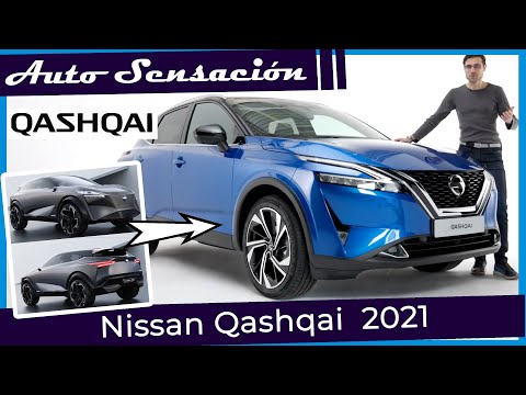 Nuevo  nissan qashqai 2021 : el SUV Superventas se renueva.