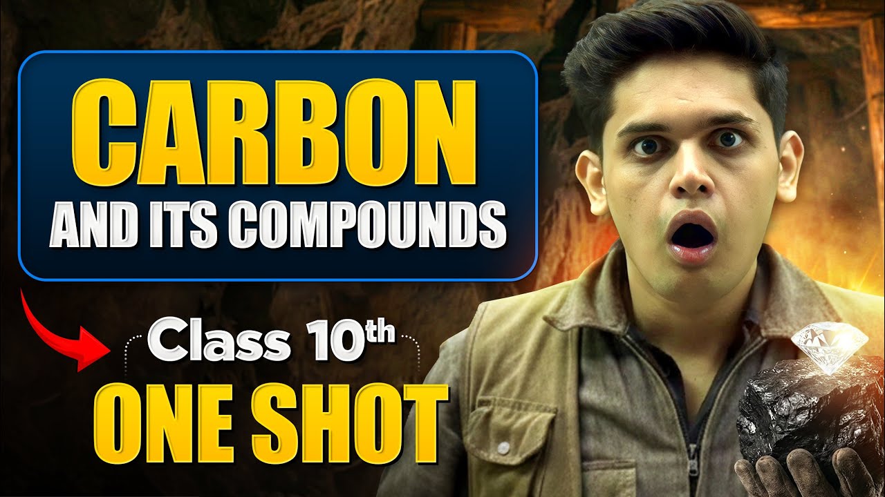 Carbon and it's Compounds🔥| Class 10th Science| NCERT covered| Prashant Kirad