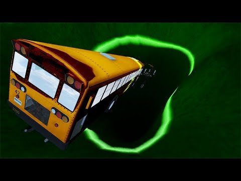 Beamng drive - Jumping In Nuclear Pit With Cars