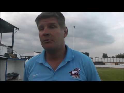 Brian Laws on trialist displays at Frickley