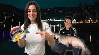 Fishing with GIANT Live Bait 