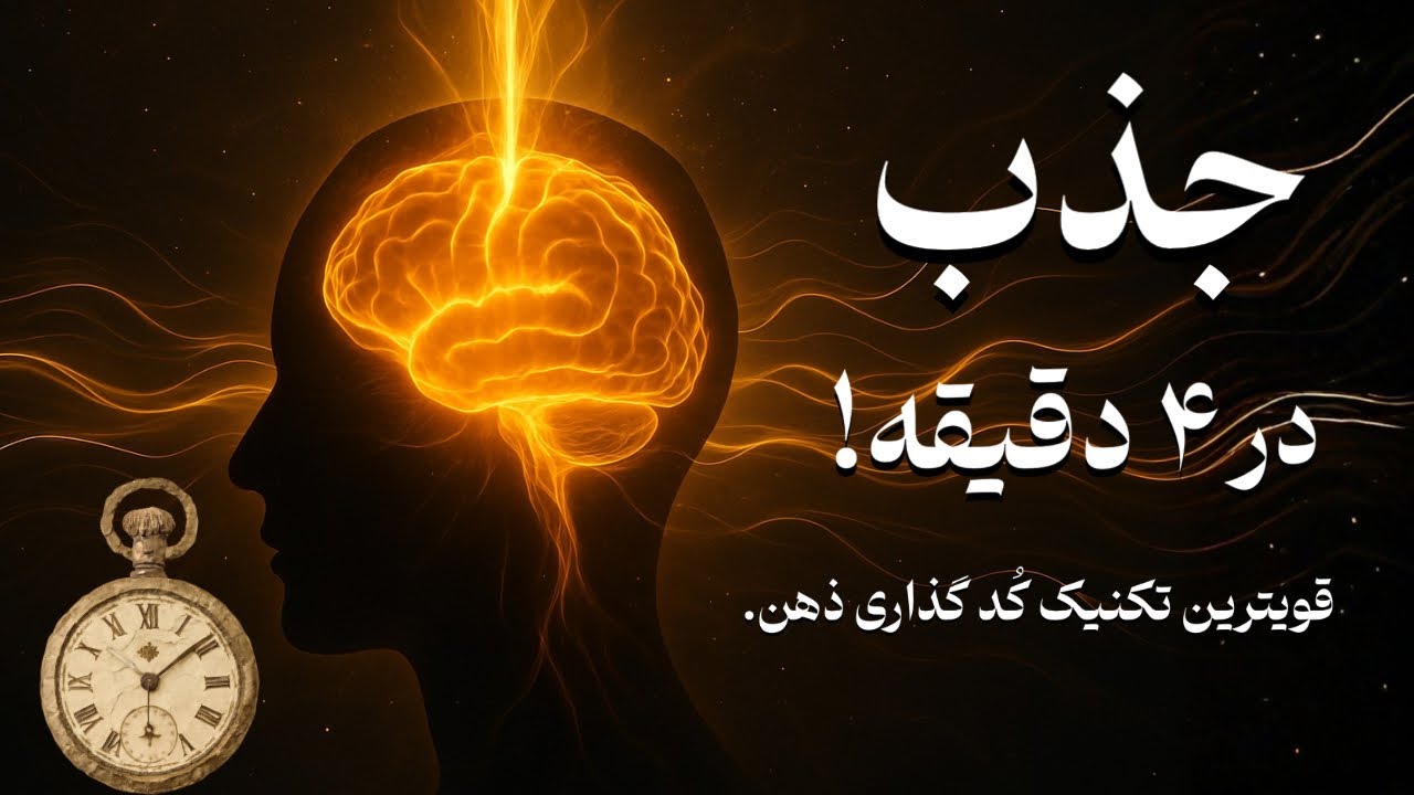 ✨جذب در ۴ دقیقه | قویترین تکنیک کُد گذاری ذهنی|  Mind Coding |  دکتر رضایی