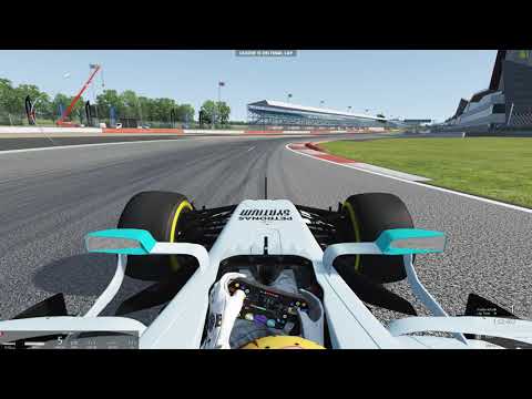 Hamilton  vs Lamborghini Gallardo LP7777 Sl Quad Turbo. Silverstone.  Assetto Corsa