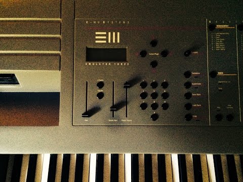 E-MU Systems Emulator III 61-Key 16-Voice Sampler Workstation 1987 - Grey image 14