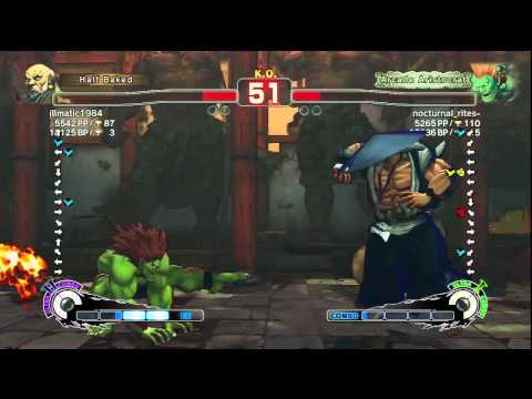SSF4 AE 2012: illmatic1984 (Gokuen) vs nocturnal_rites- (Blanka)
