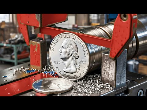 How it’s made The Coins – Inside the largest mint of money! Works at Massive Scale