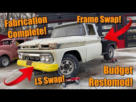 The Light Is At The End Of The Tunnel...Finishing Fabrication! GMC C1000 Restomod Ep. 6