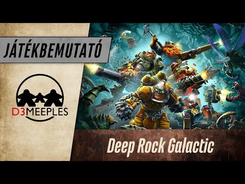 BEMUTATÓ: DEEP ROCK GALACTIC - d3meeples