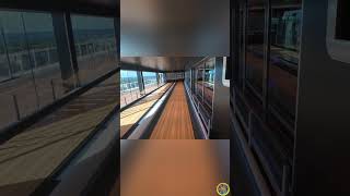 MSC Grandiosa Cruise Ship Has Assassin's Creed VR & Bowling?! Mind Blown! #shorts