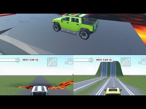 Cars vs Lava TRAPS ▶️ BeamNG Drive & bridges, Rivers