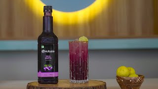 Kala-Khatta Mocktail | Spicy Jamun Mocktail