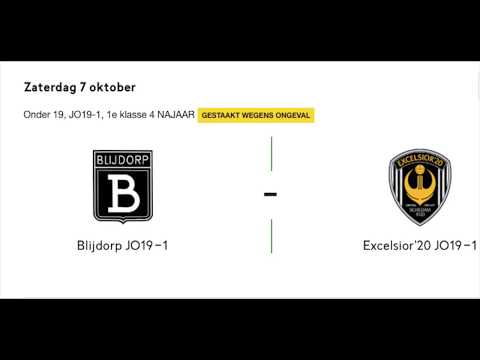 Samenvatting Blijdorp JO19-1 VS Excelsior'20 JO19-1