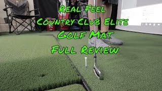 Real Feel Country Club Elite Golf Mat Full Review