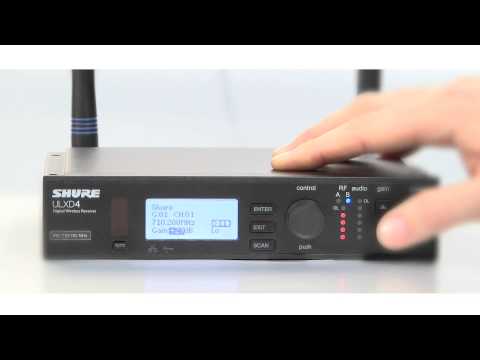 Shure ULX-D Digital Wireless System: System Gain Control