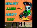 Moony Alien Pet Ability Freefire Ytshorts