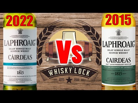 Laphroaig Caideas 2022 vs Laphroaig Cairdeas 2015 - Whisky Review 102 extra