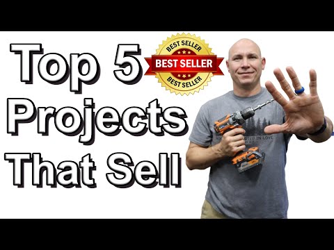 Top 5 Woodworking Projects That Sell