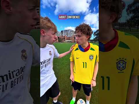 LIAM THE WONDERKID LEARNS A BRAZILIAN SKILL 🇧🇷 #brazil #skill #shorts #soccer