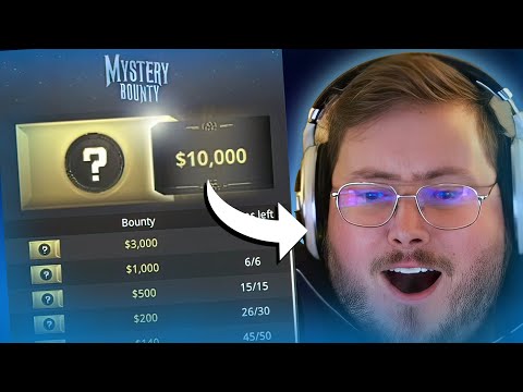 $10,000 MYSTERY BOUNTY POKER ACTION - YouTube