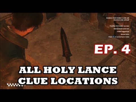 El Consejo - Episodio 4 - Todas las pistas para Holy Lance (Habilidad de Erudito de la Fe)