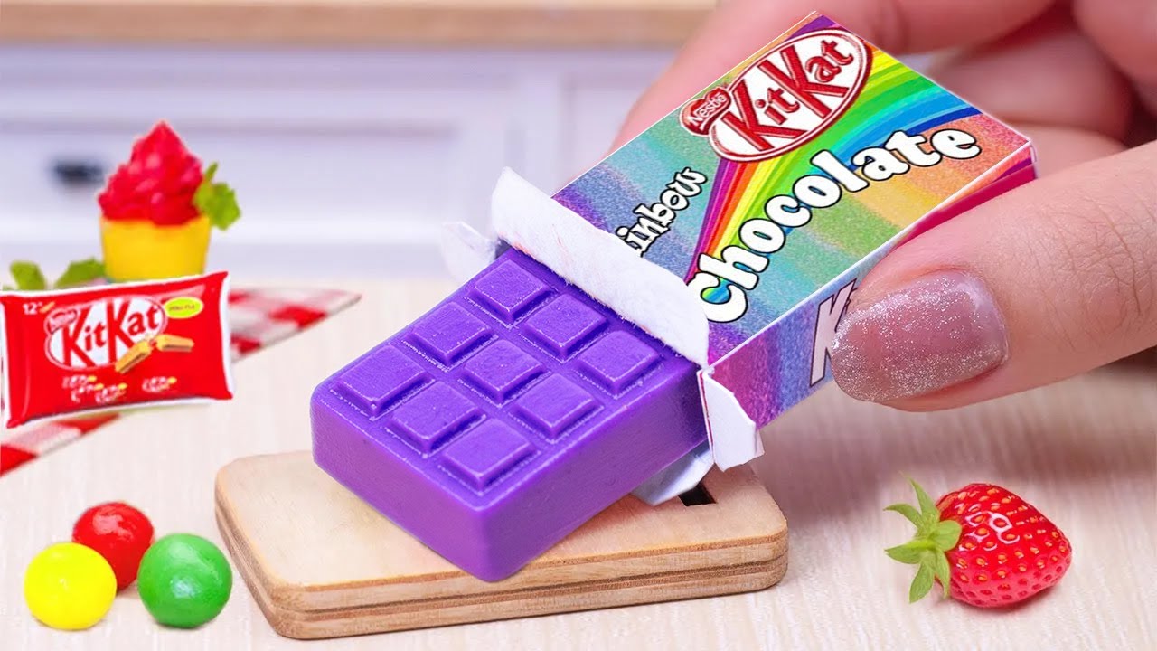 Amazing KitKat Cake Dessert | Best Mini Rainbow KitKat Chocolate Cake Recipe, 1000 Yummy Cake