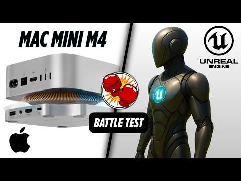 Mac Mini M4 Takes on Unreal Engine 5 in a Performance Battle | Minisopuru MINI4PRO Hub