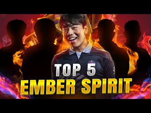 TOP 5 BEST EMBER SPIRIT PLAYERS IN DOTA 2