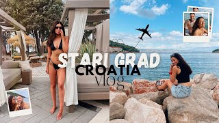 EXPLORING CROATIA - part 1! What to do and where to eat in Stari Grad & Jelsa HVAR | TRAVEL VLOG