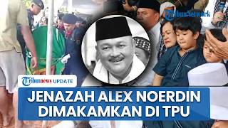 Isak Tangis Warnai Pemakaman Alex Noerdin di TPU Kebun Bunga, Dihadiri Wali Kota hingga Eks Gubernur