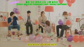 [HD] B1A4 (비원에이포) - Only Learned Bad Things MV [eng sub + romanization + hangul]