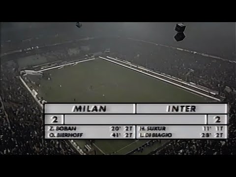 Milan-Inter 2:2, 2000/01 - sintesi