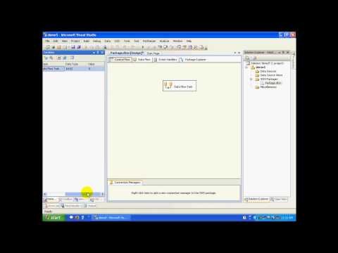 SSIS 2008 series:Introduction to variables