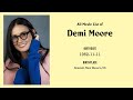 Demi Moore Movies List Demi Moore Filmography Of Demi Moore