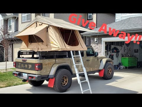 Installing Fishbone offroad's new bed rack for my roof top tent
