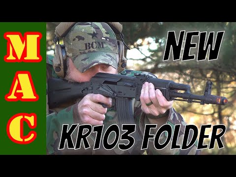 New Kalashnikov KR103 Side Folder - It's finally here!