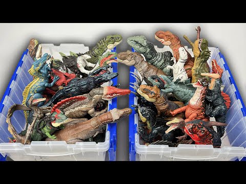 100 JURASSIC WORLD FIGURES SPECIAL VIDEO | Tyrannosaurus Rex, Indominus Rex, and More! 67
