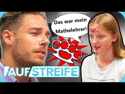 Gesicht entstellt!   🩹  Ist Fionas (16) Mathelehrer handgreiflich geworden? 😨 | Auf Streife | SAT.1