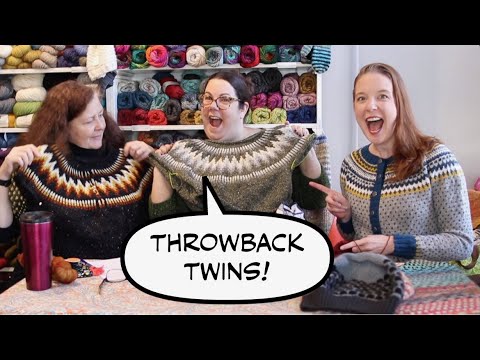 Chronicles of Yarnia ~~ Episode 62: Bits of Rhinebeck and Throwback Twinning