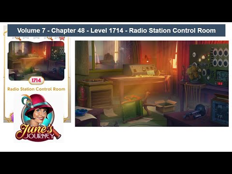 June's Journey - Vol 7- Chap 48 - Lvl1714 - Radio Station Control Room (Complete Gameplay, in order.