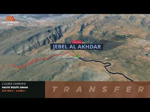 Haute Route Oman 2019 - Event fly-through video