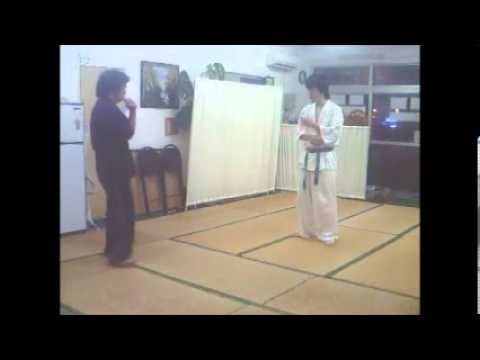 カズ君の「後手の先の崩し」稽古（１０月１２日）