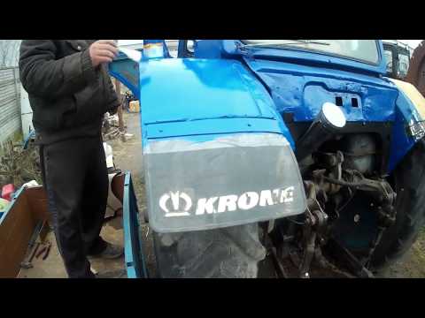 Восстановление МТЗ-80 (делаем крылья)