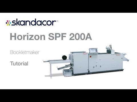 Horizon SPF 200A Touchscreen Tutorial